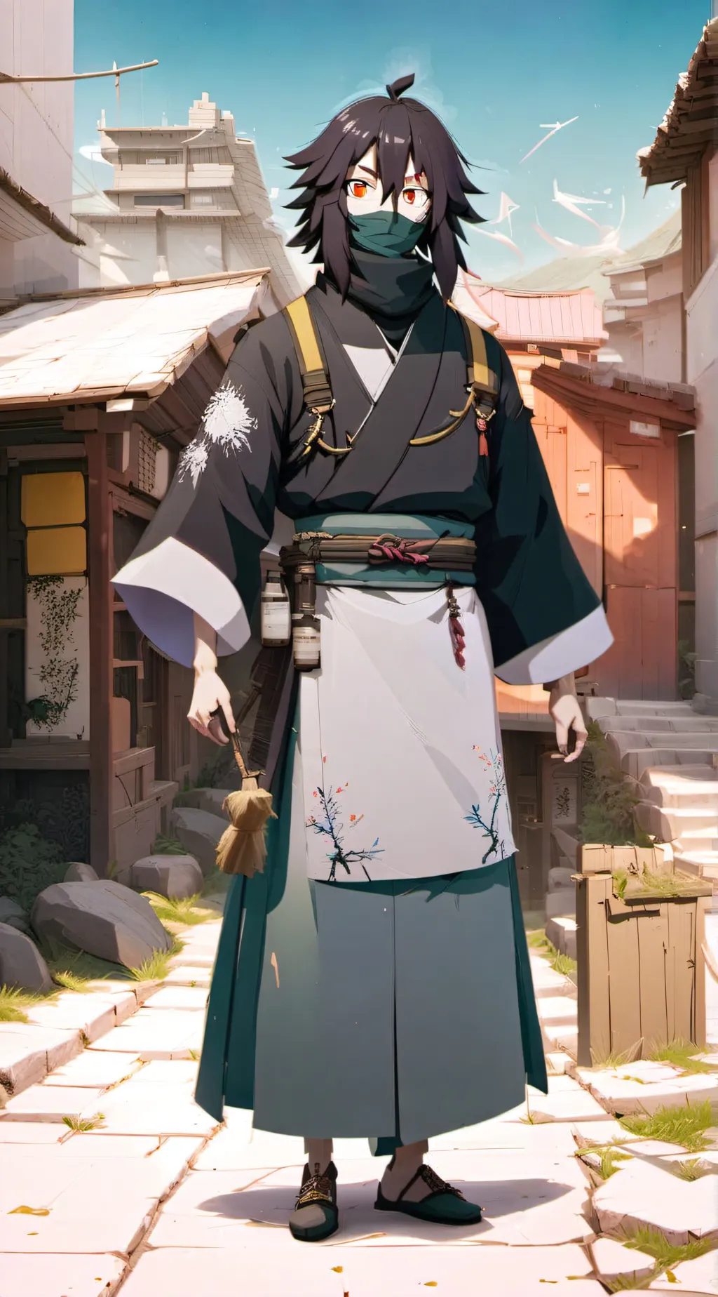 ai character: Hashish birthday background