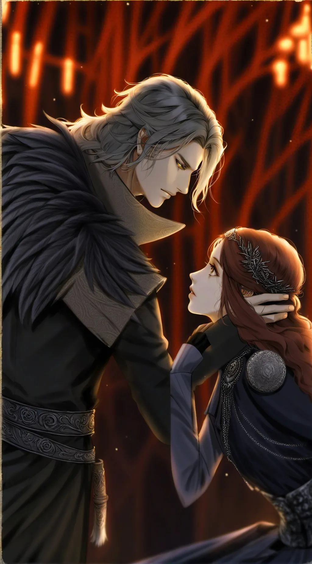 ai character: Michael and Amy background