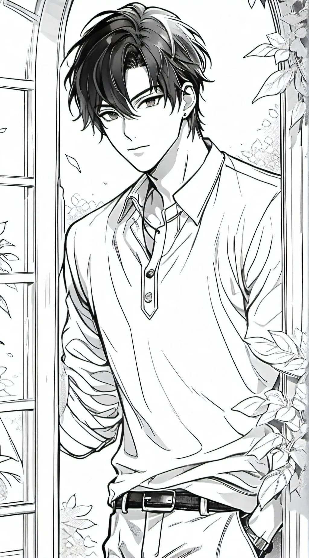 ai character: Zach  background