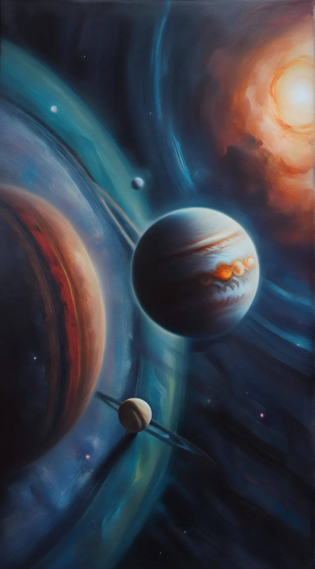 ai character: solarballs  background