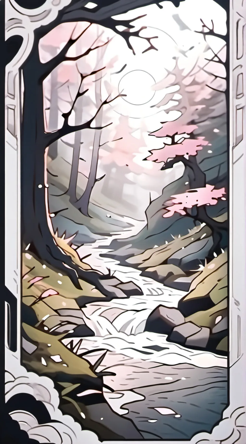 ai character: BINI met MAKI?! background