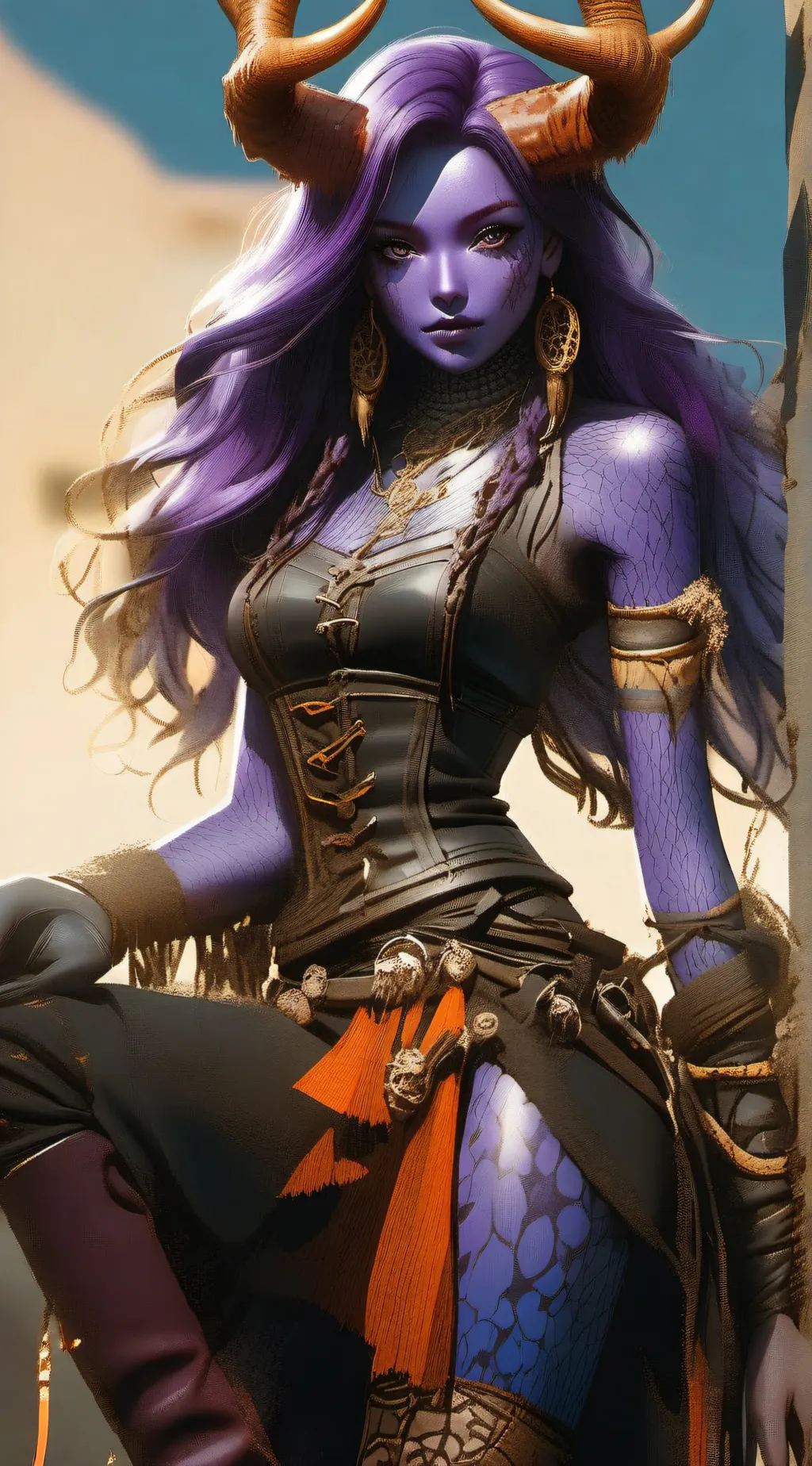 ai character: Casmaria background