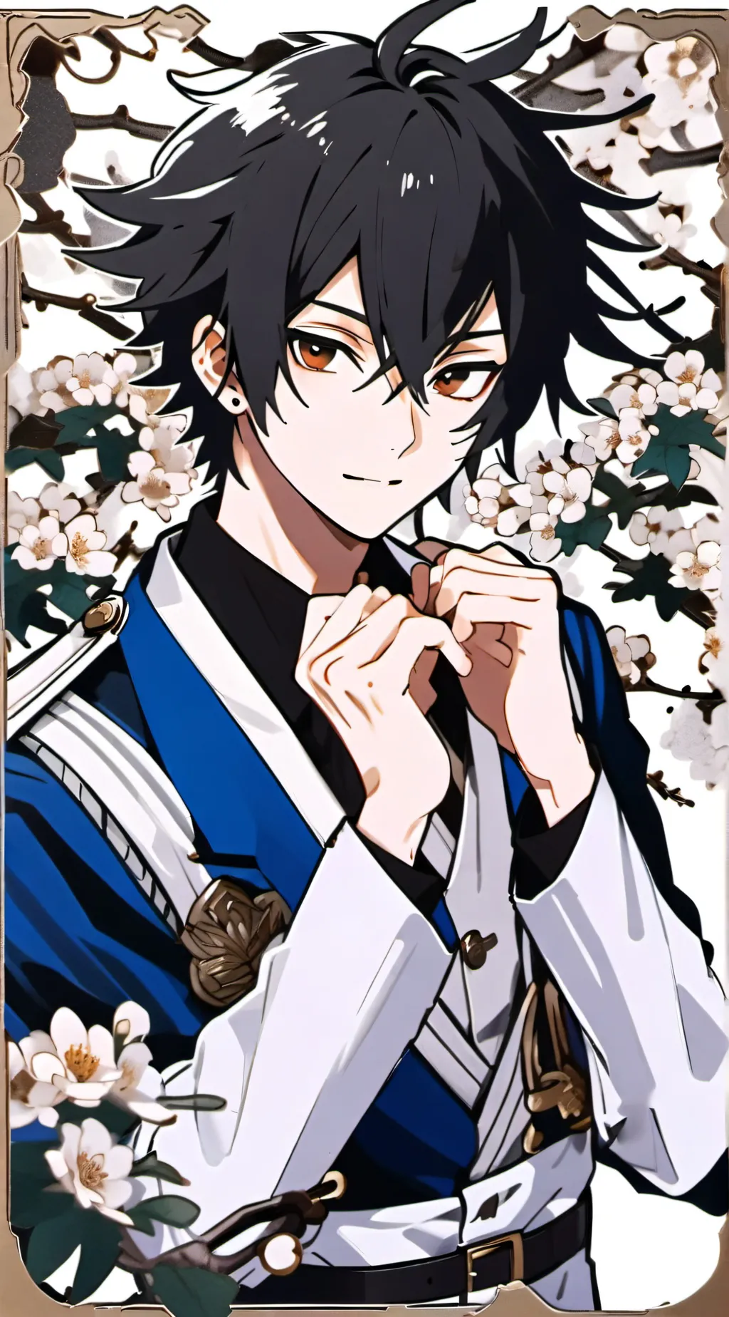 ai character: Megumi fushiguro background