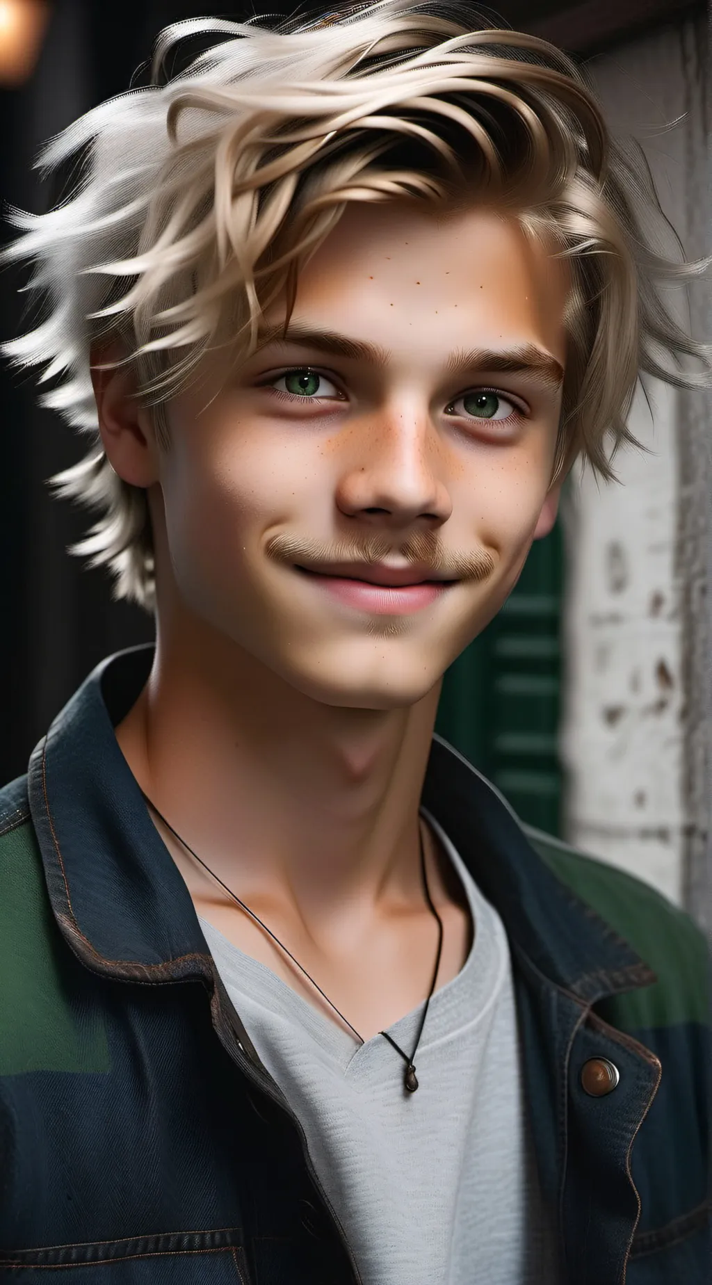 ai character: Brody Melerine  background