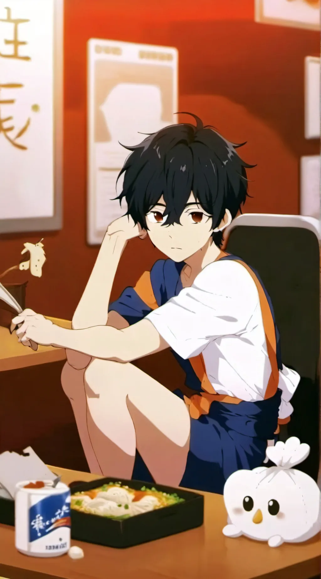 ai character: Marcus  background