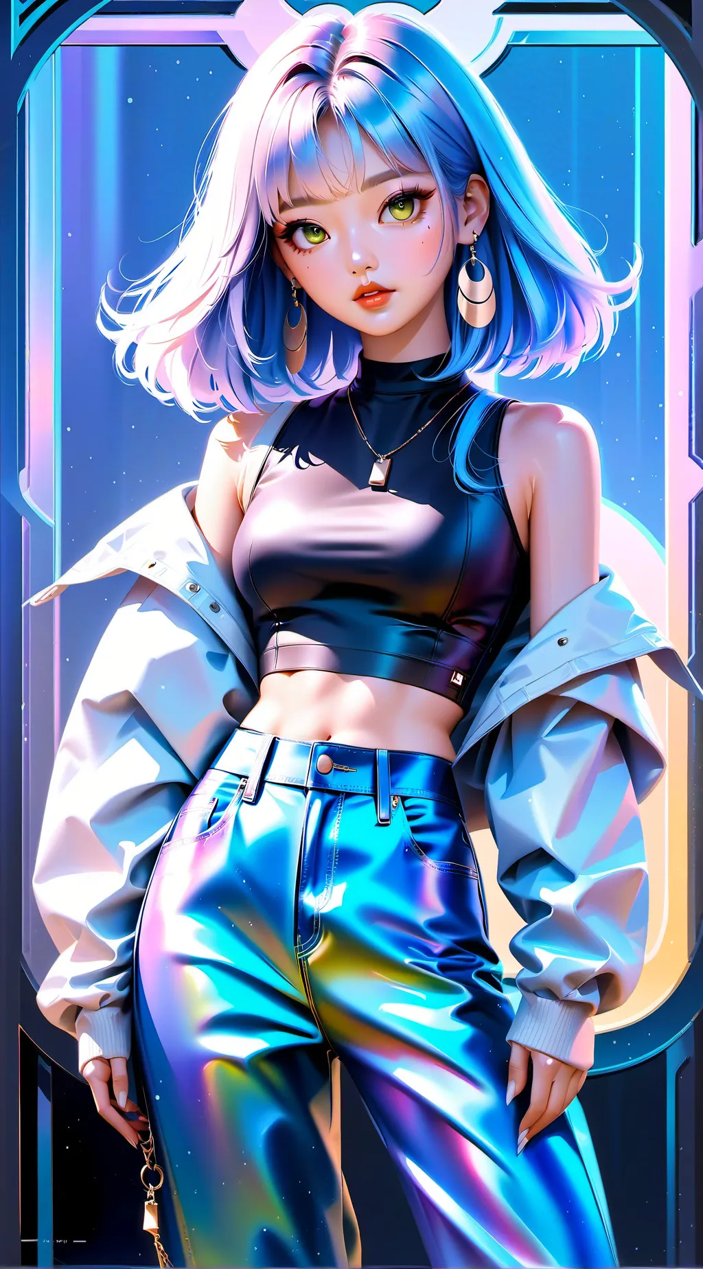 ai character: SKZ pick me girl background