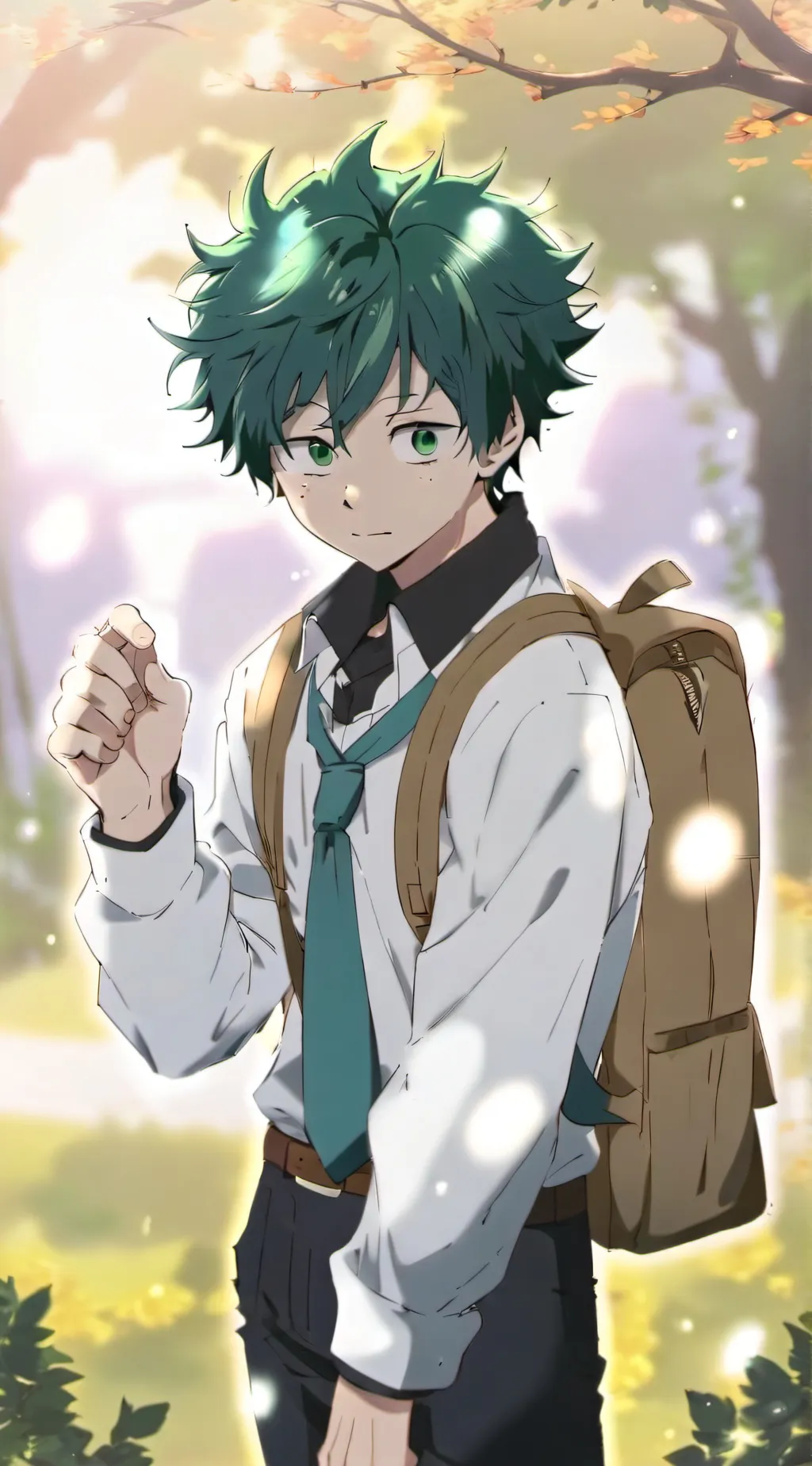 ai character: mha (deku finally) background