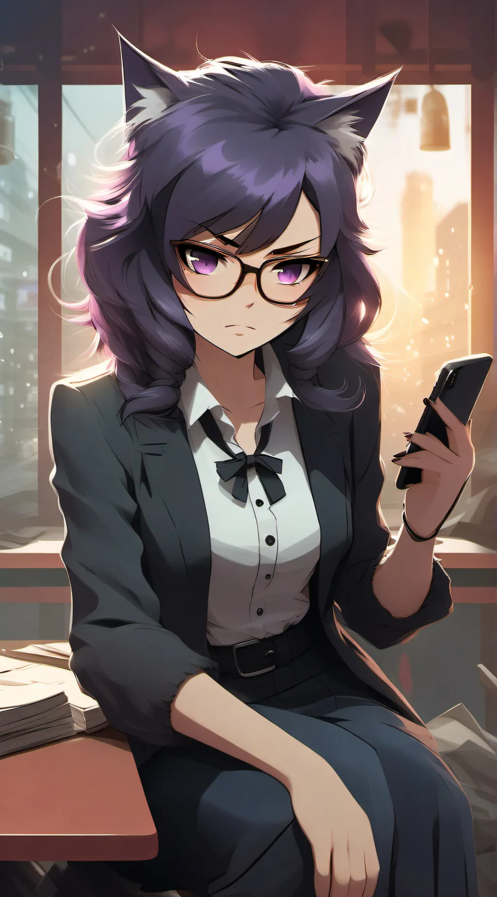 ai character: Anne background