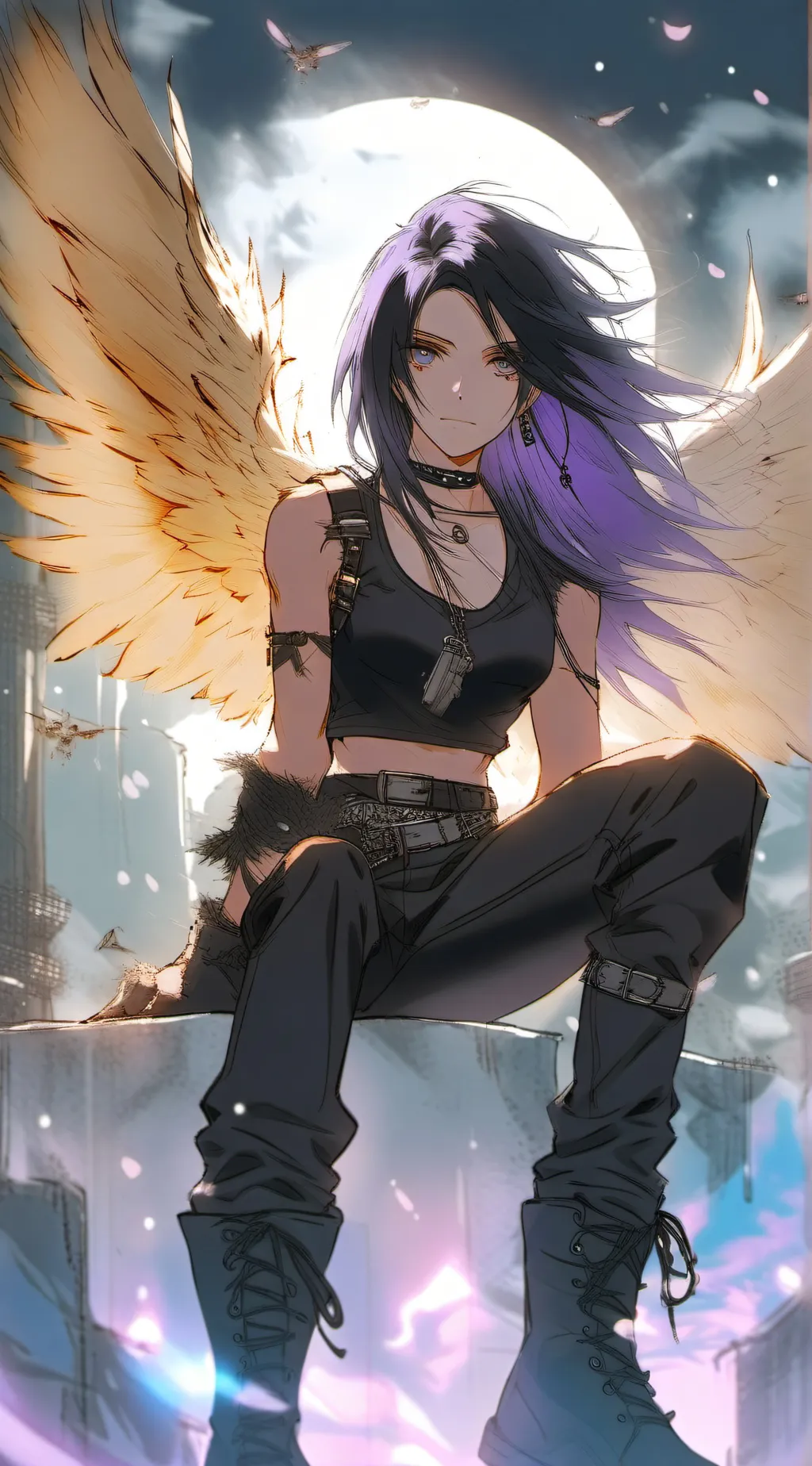 ai character: MHA VIGILANTE  background