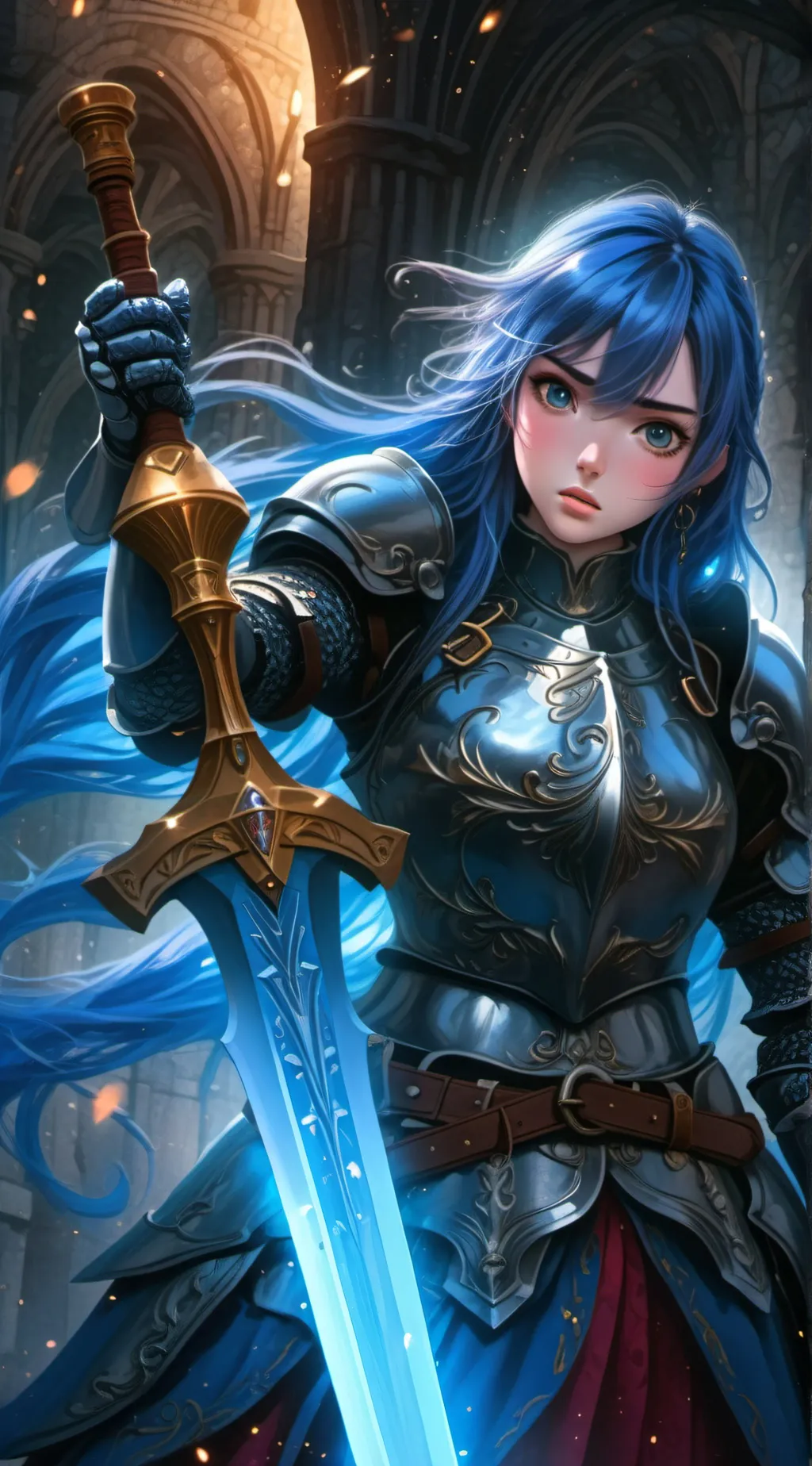 ai character: Lucina background