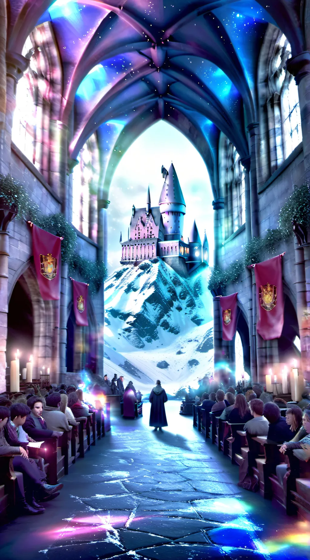 ai character: Hogwarts background