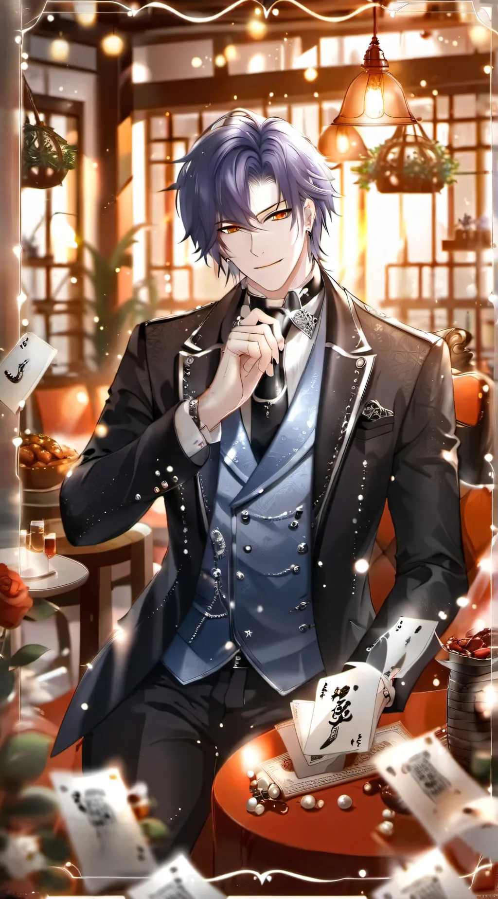 ai character: owen background