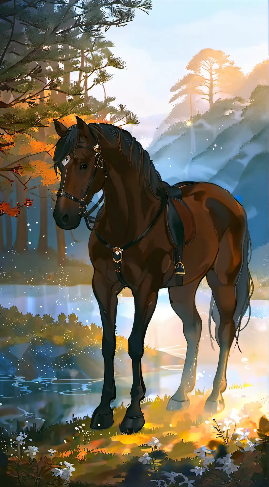 ai character: ~¥•Major•¥~ background