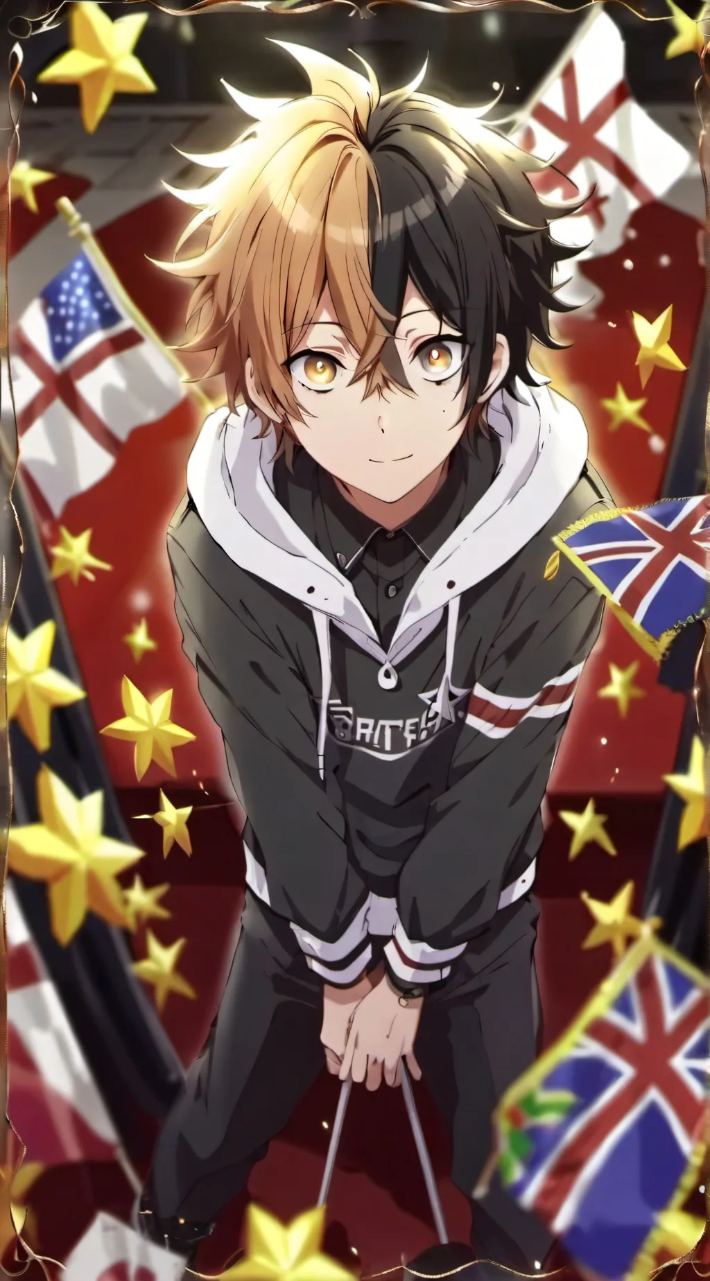ai character: MHA British background