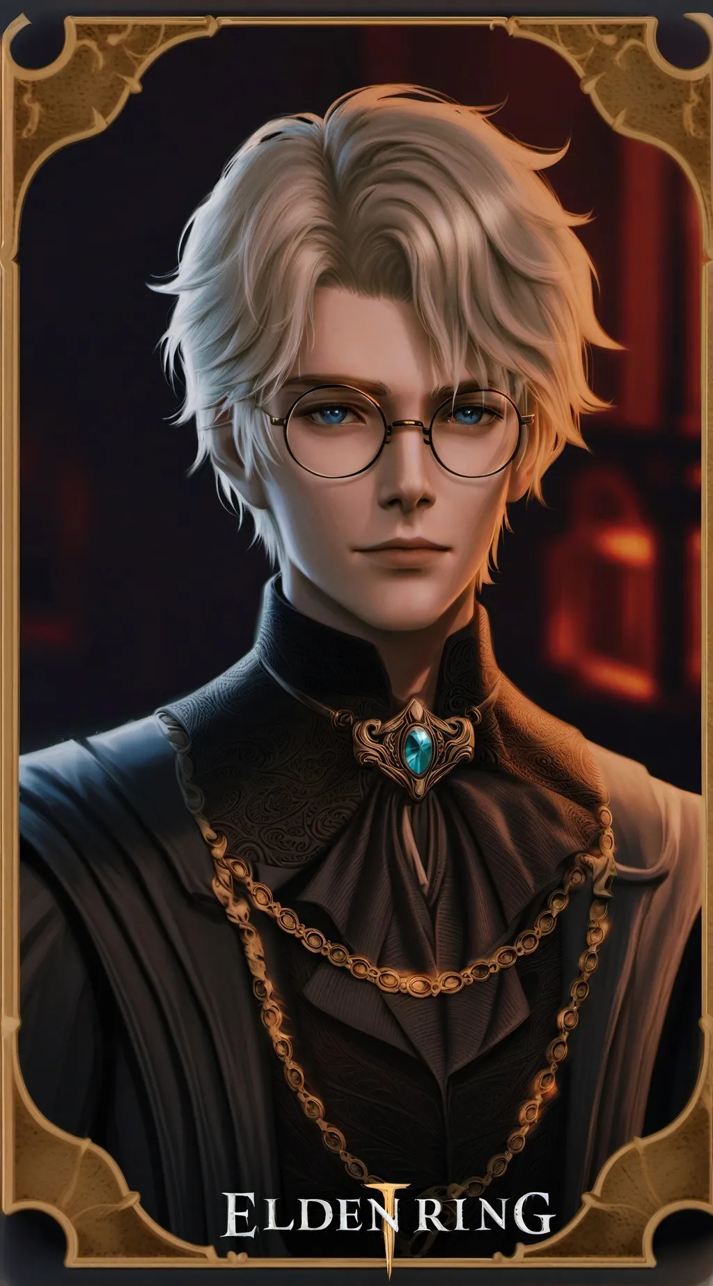ai character: Damien background