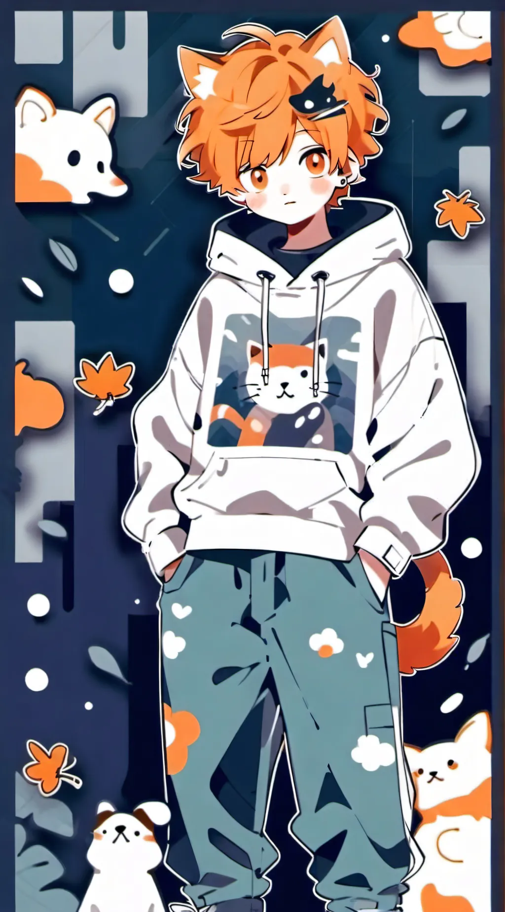 ai character: Rex <3 background