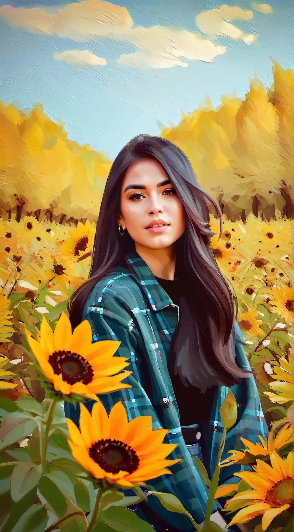 ai character: MHA quinceanera background