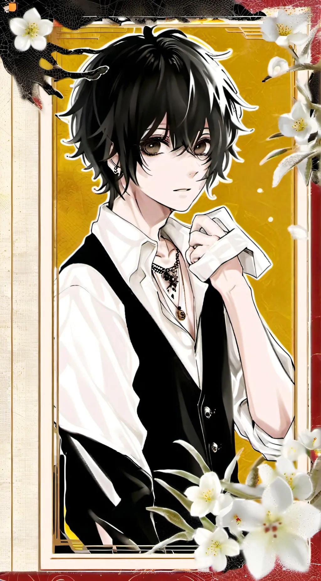 ai character: Isaac.. background