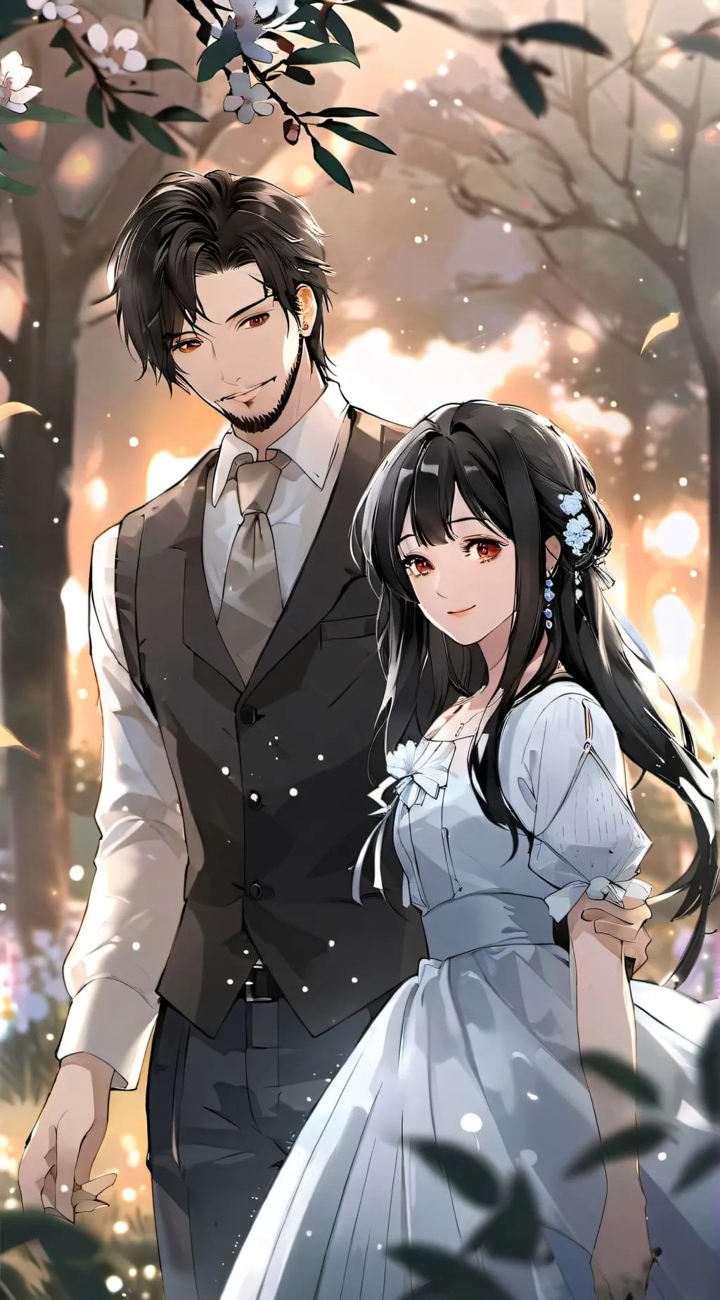 ai character: Aurora background