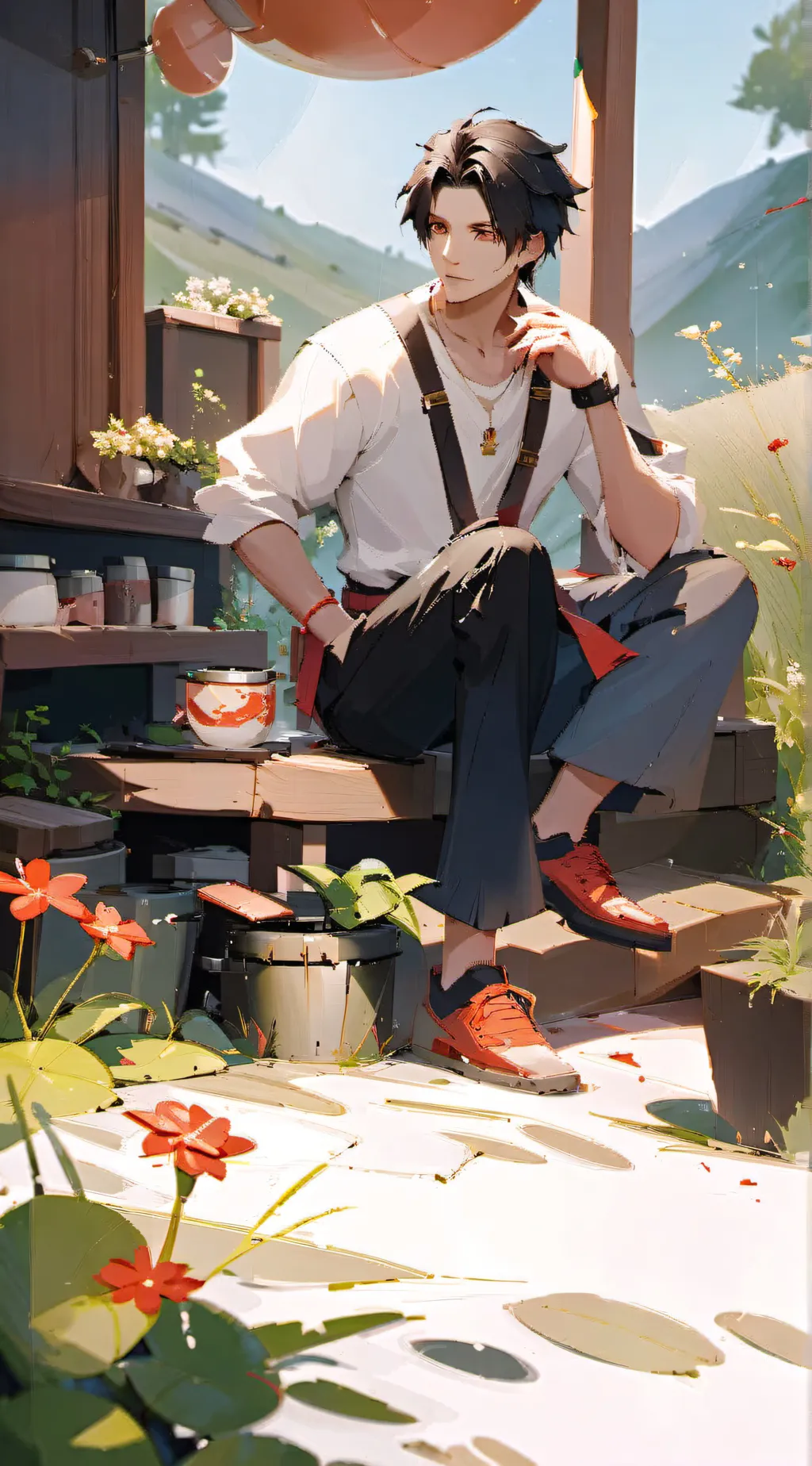 ai character: xavier background