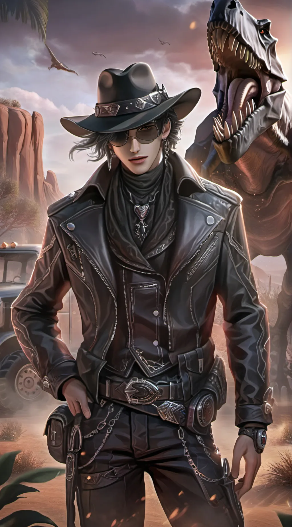 ai character: Gabrielle  background