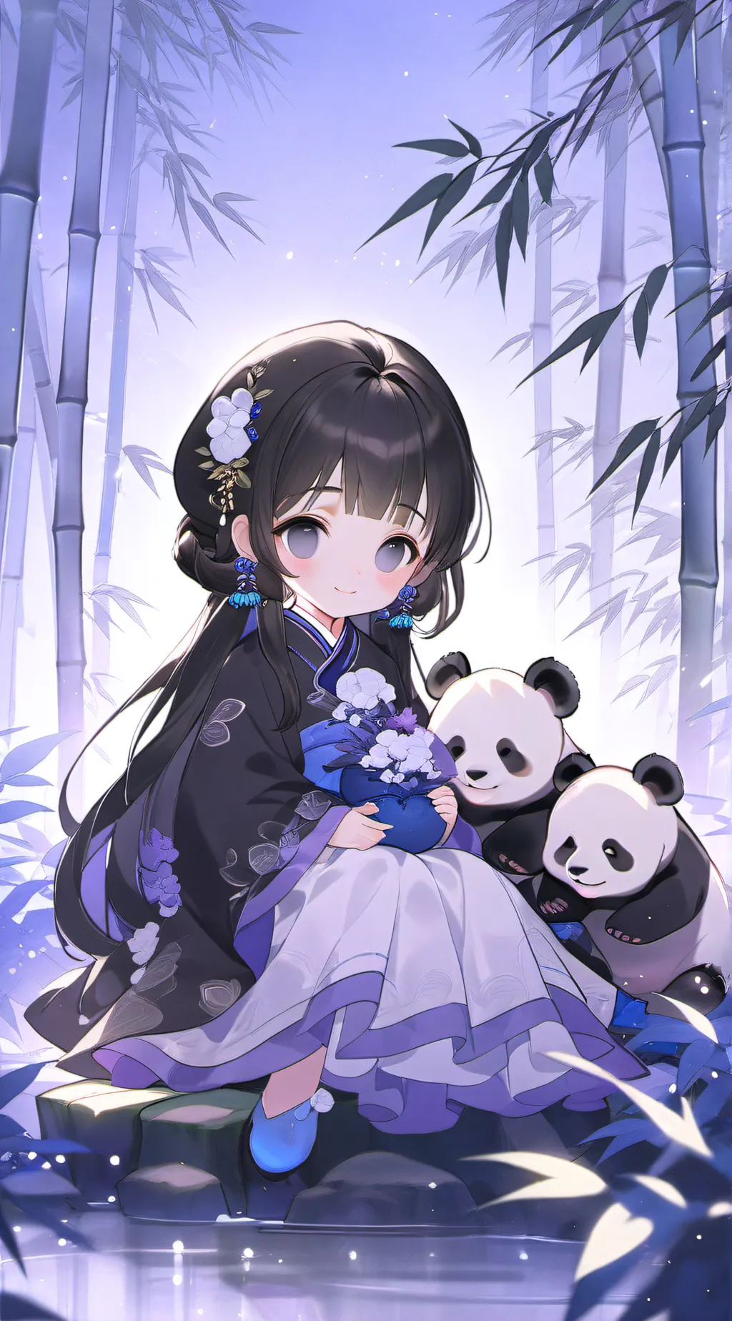 ai character: lily♡ background