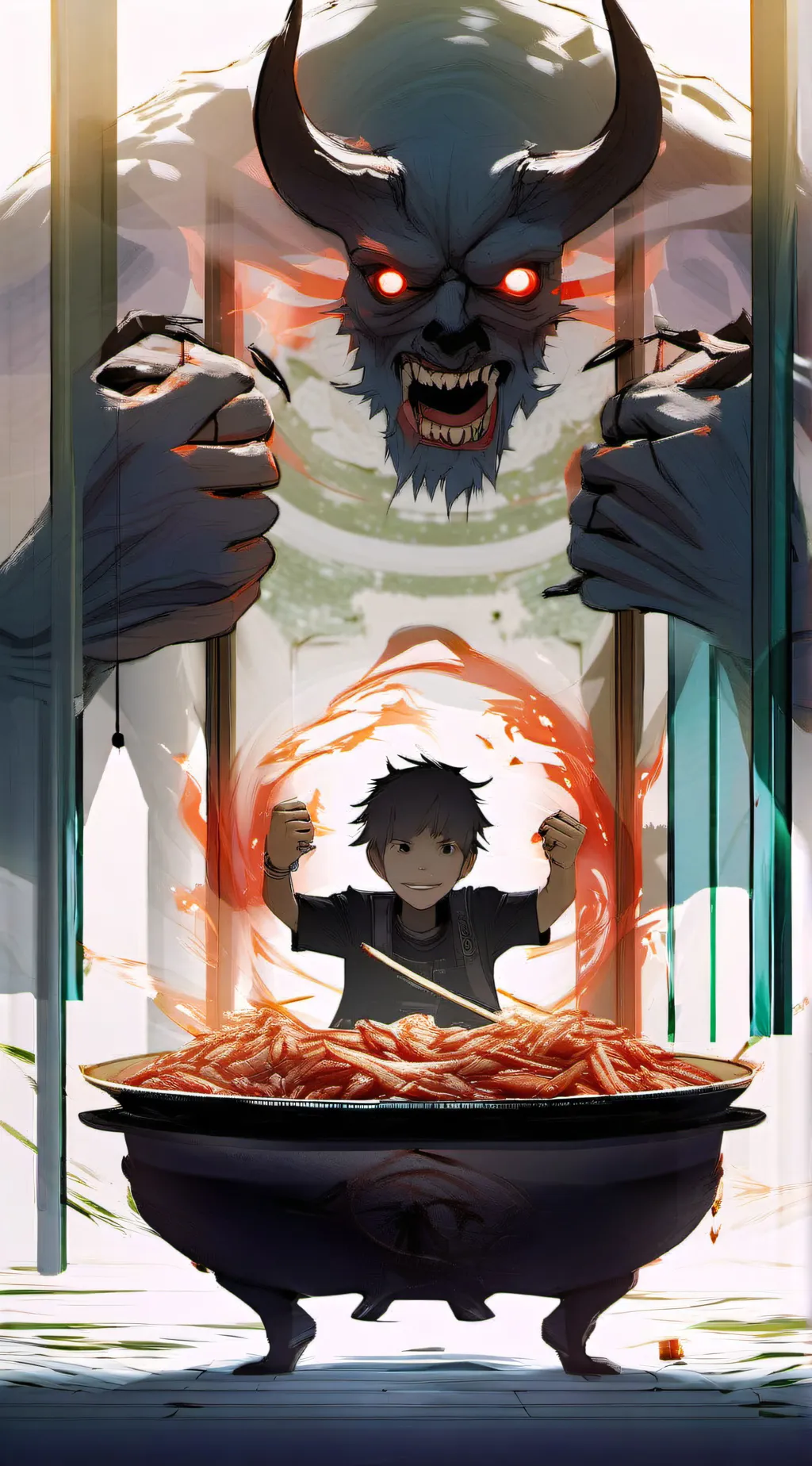 ai character: all girls world background