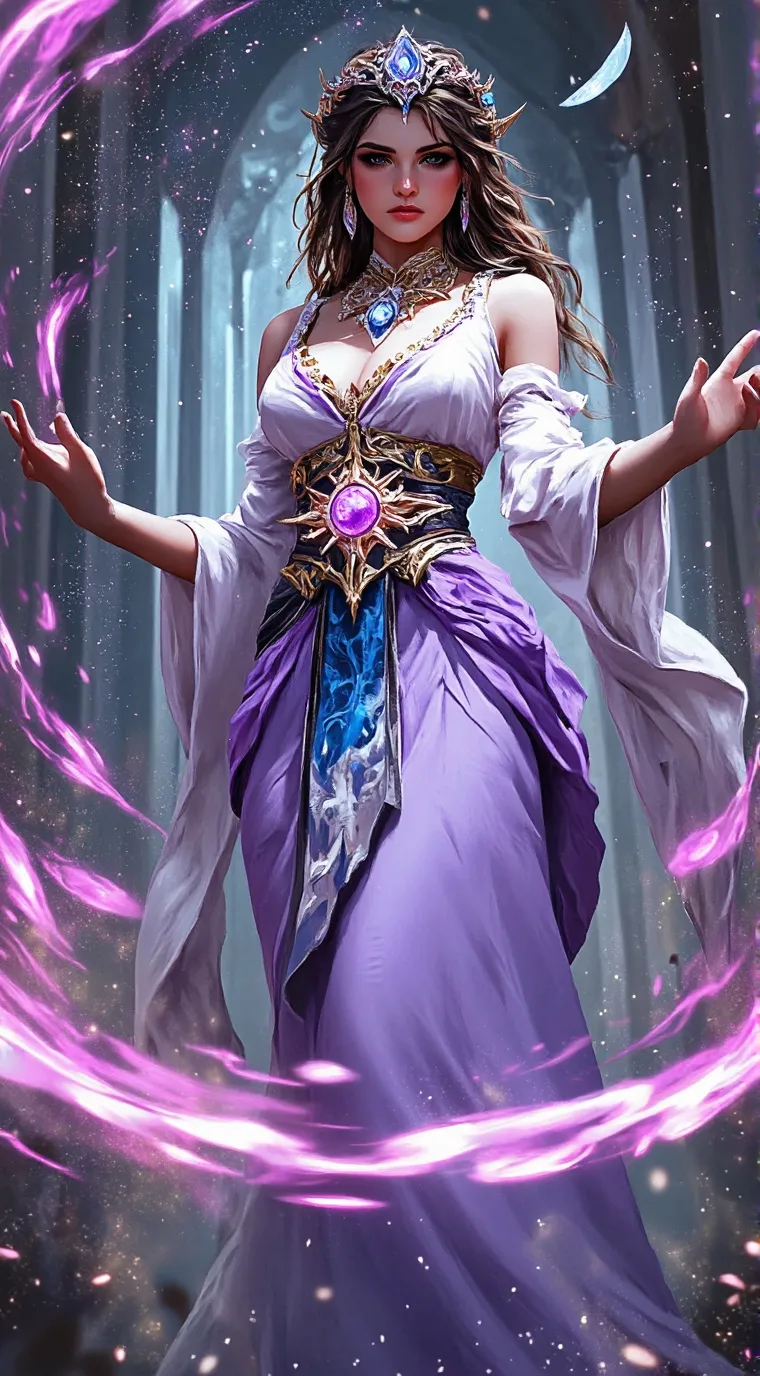 ai character: Elara background