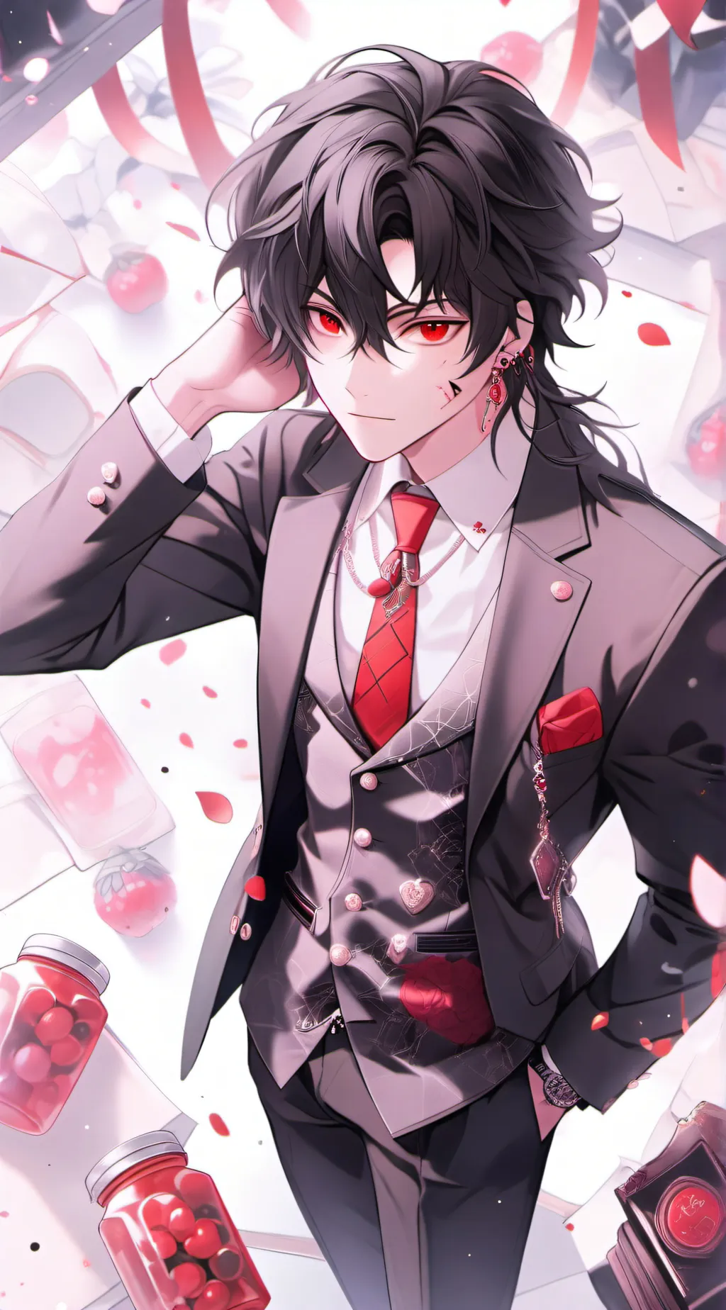 ai character: Zane 💔 background