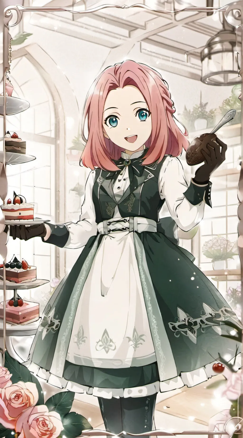 ai character: Shelly Pursk background