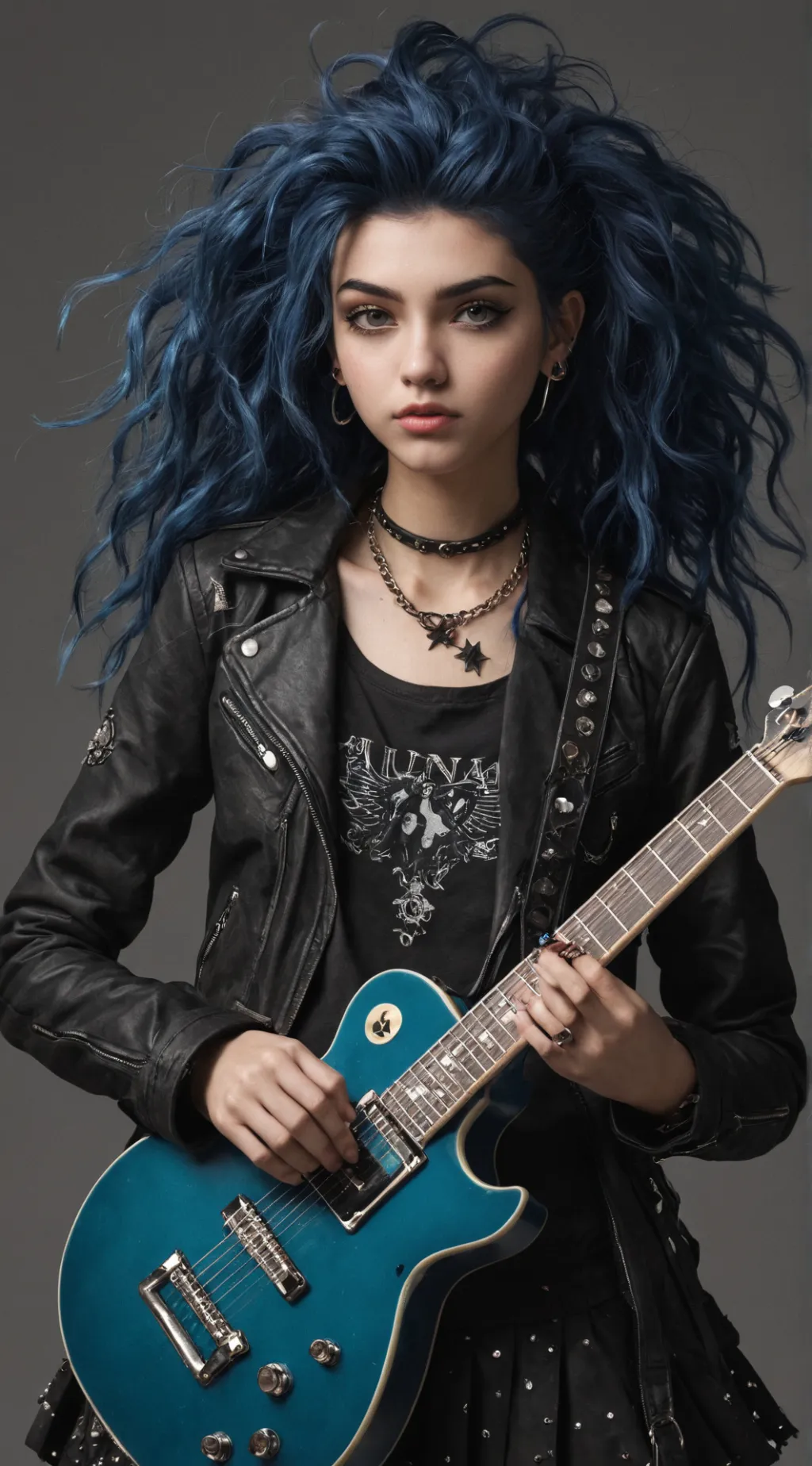 ai character: Luna Mystique background