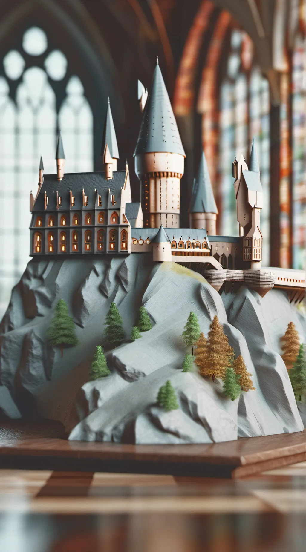 ai character: Hogwarts 🍏 background