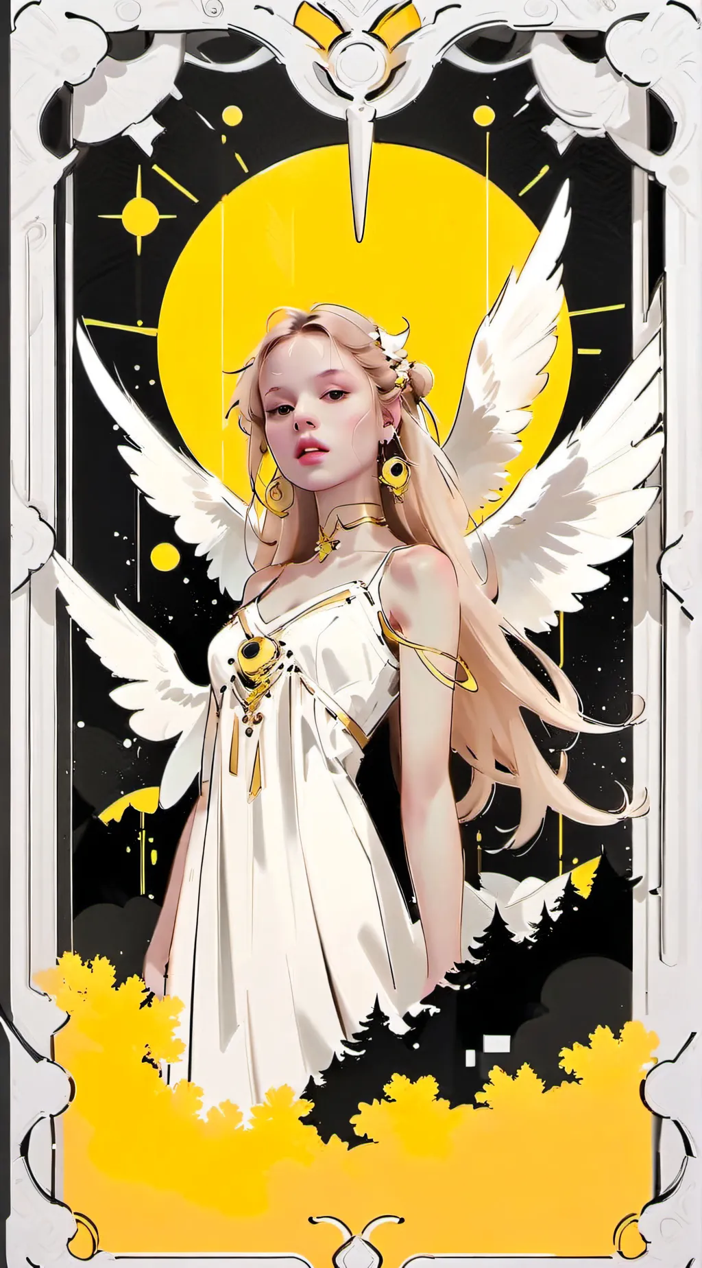 ai character: HH heaven  background