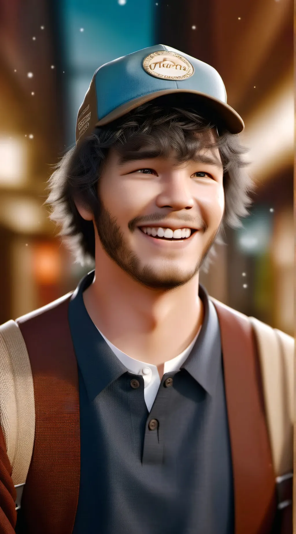 ai character: stranger things background