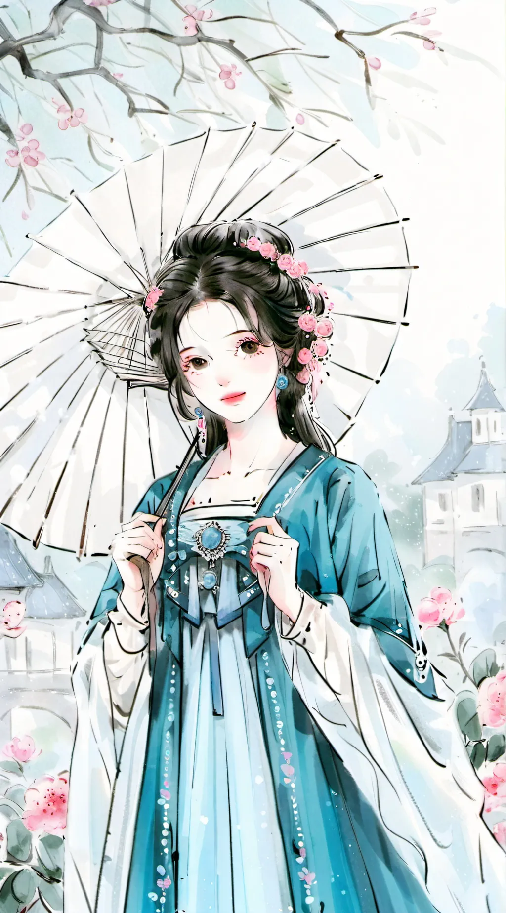 ai character: Sara~ background