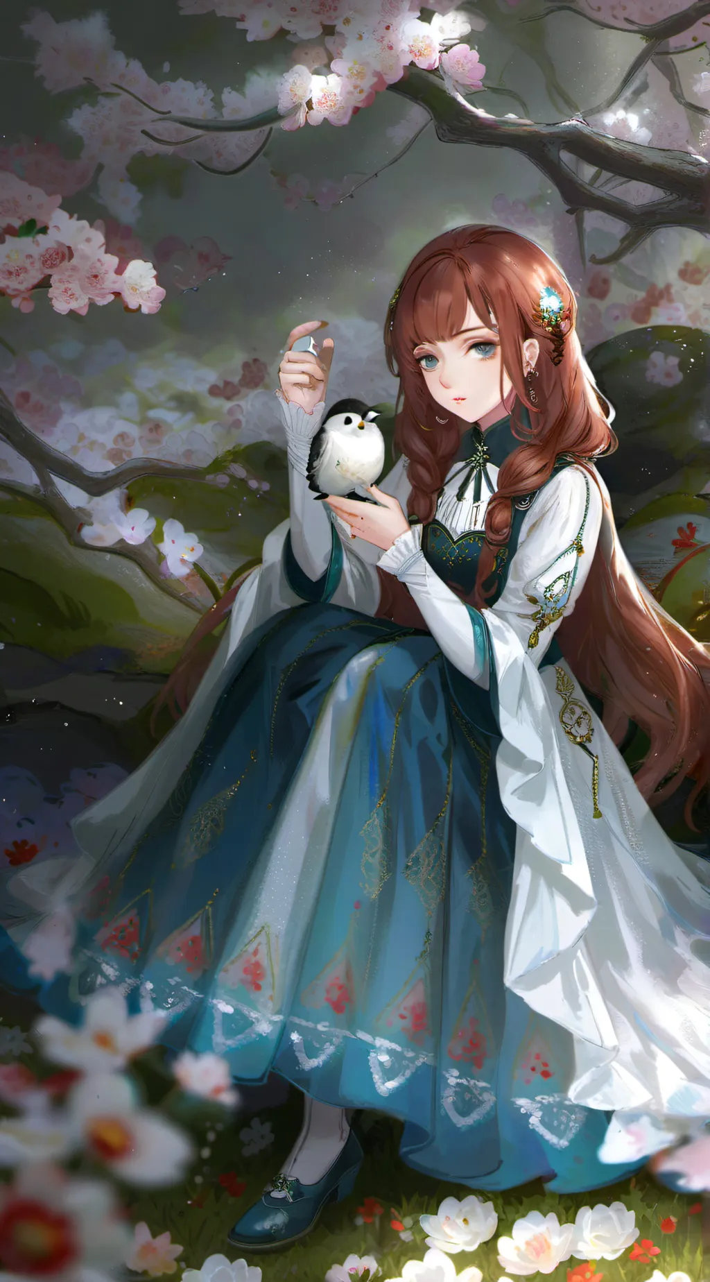 ai character: nino la viuda background