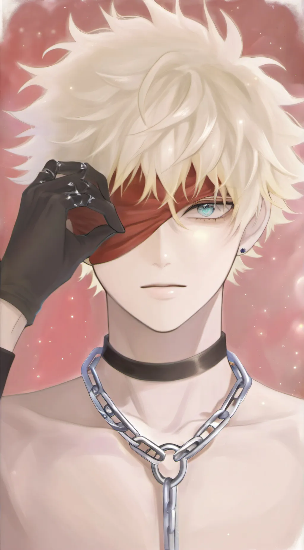 ai character: Katsuki Bakugou background