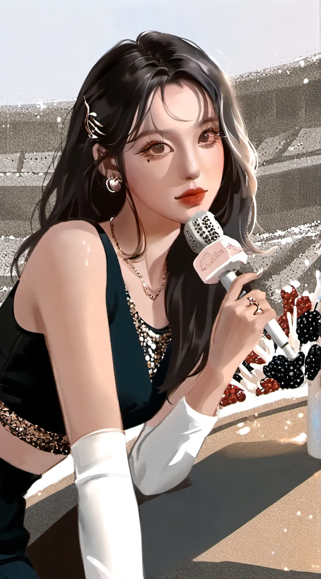 ai character: Jenny Kim kim background