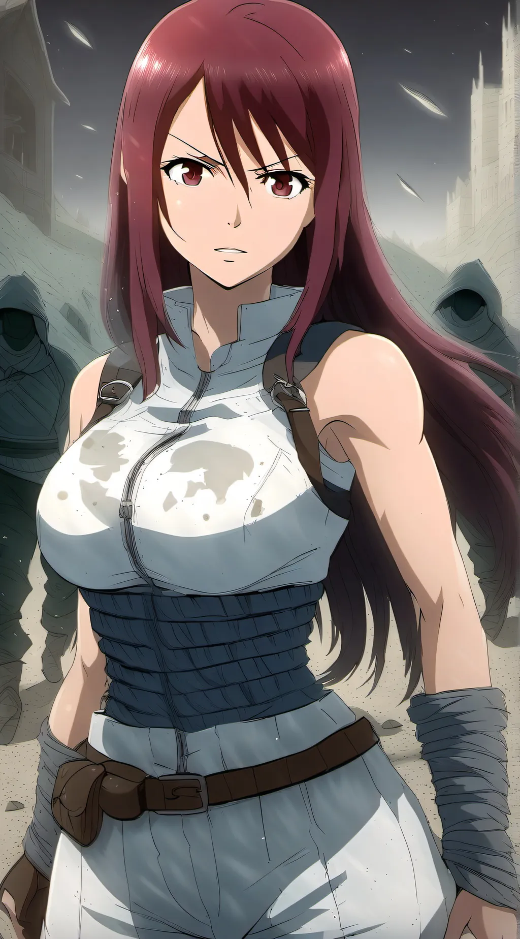 ai character: Ezra Scarlet background