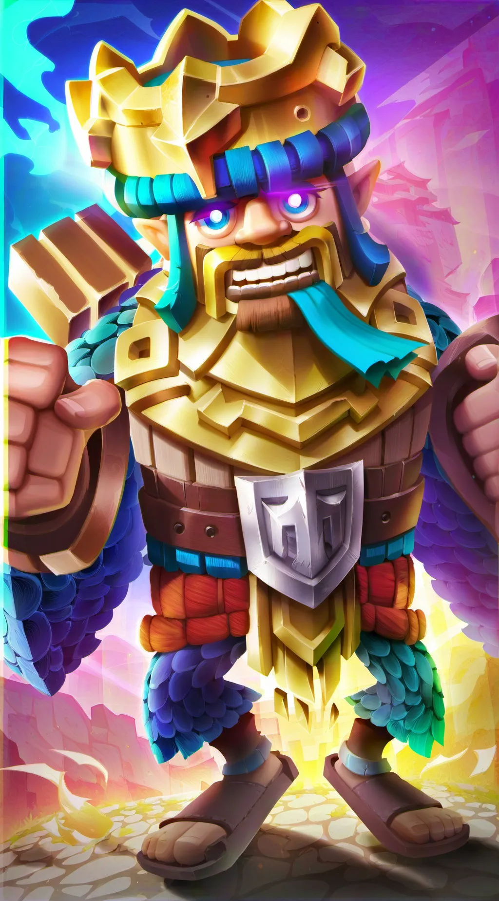 ai character: god  background
