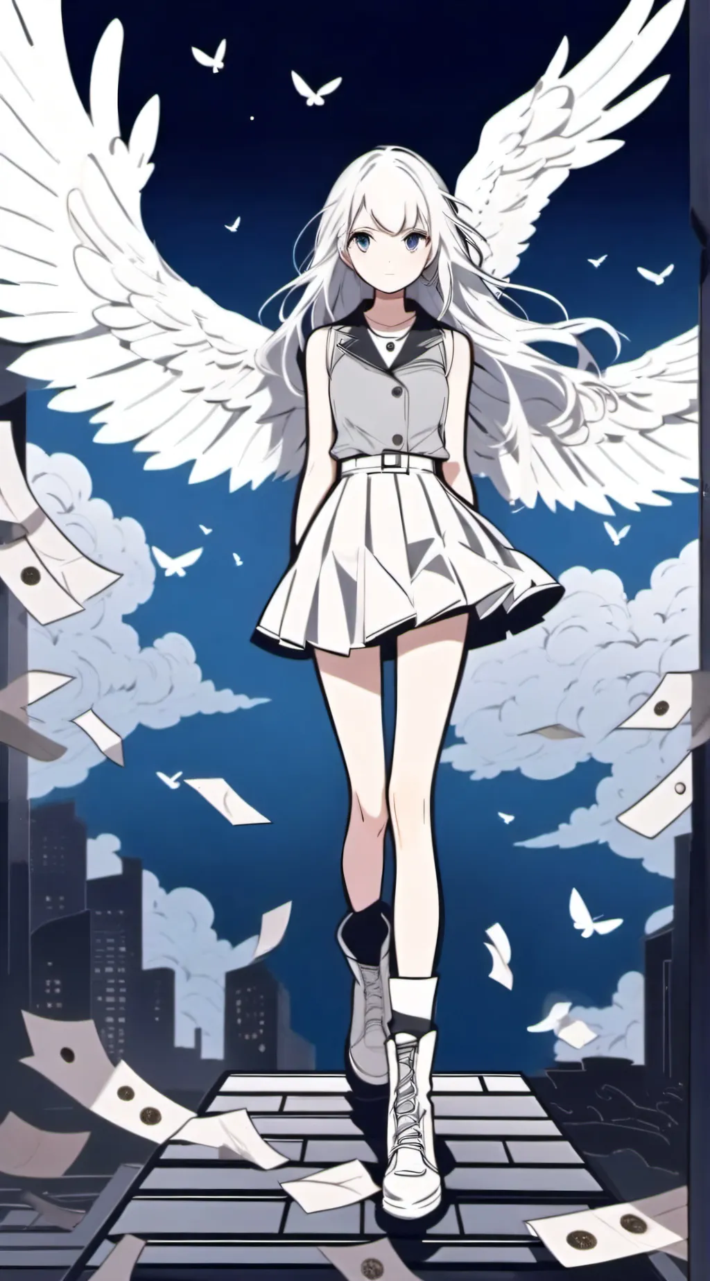 ai character: Maximum Ride background