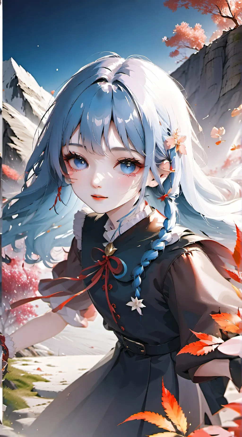 ai character: yhs meets krew :) background