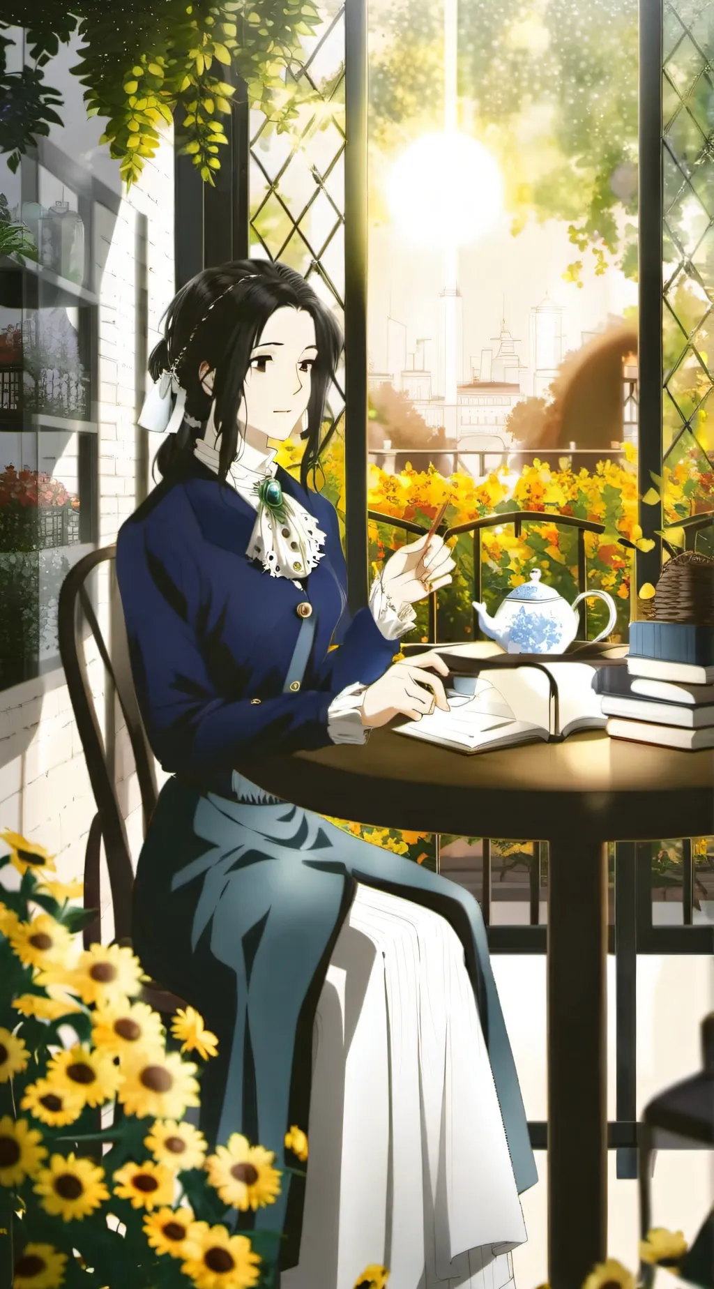 ai character: Punishment maid background