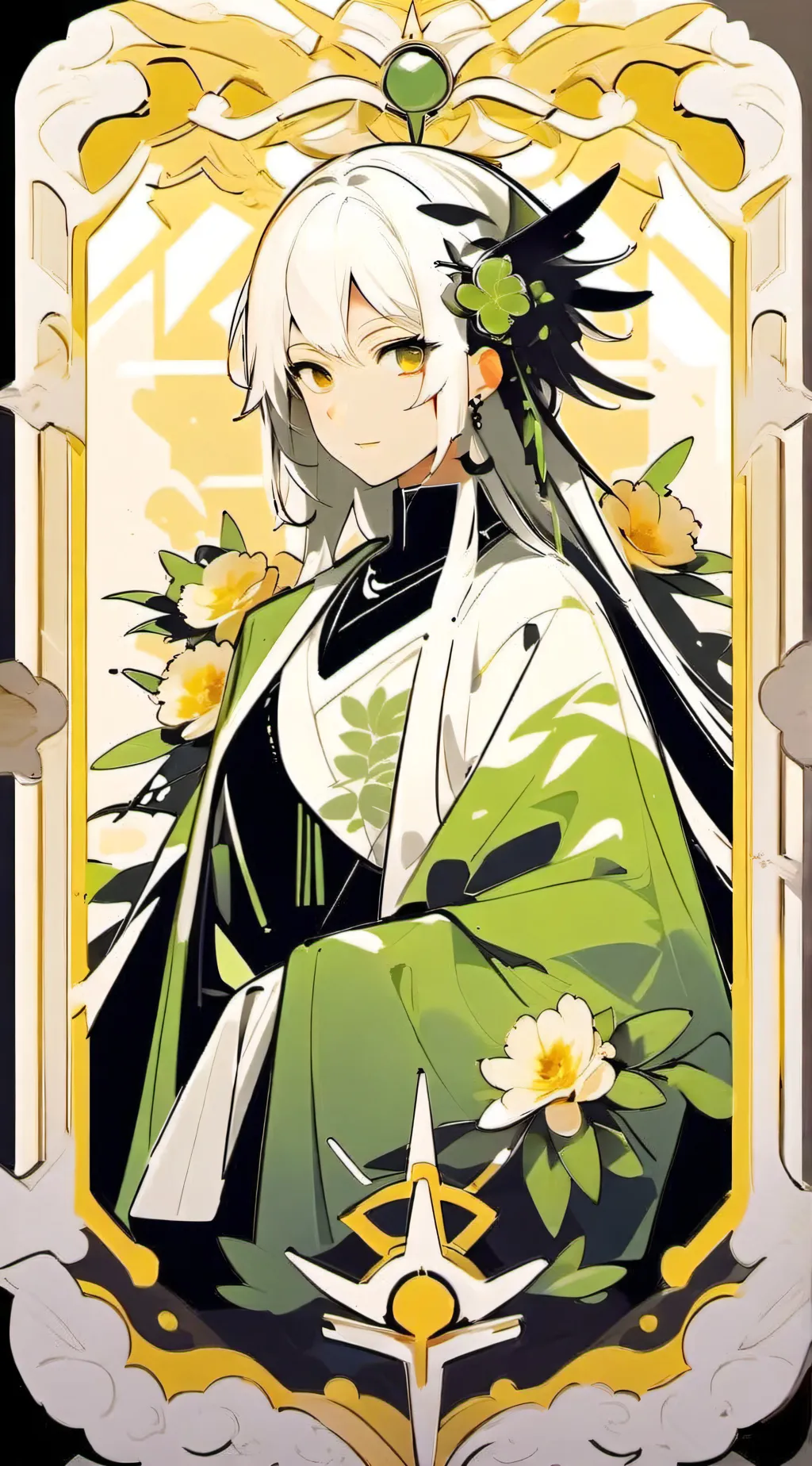 ai character: papa background