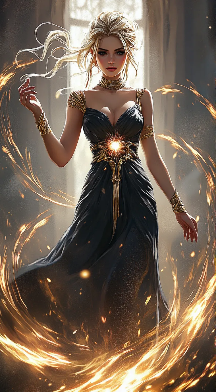 ai character: Aurora Reign background