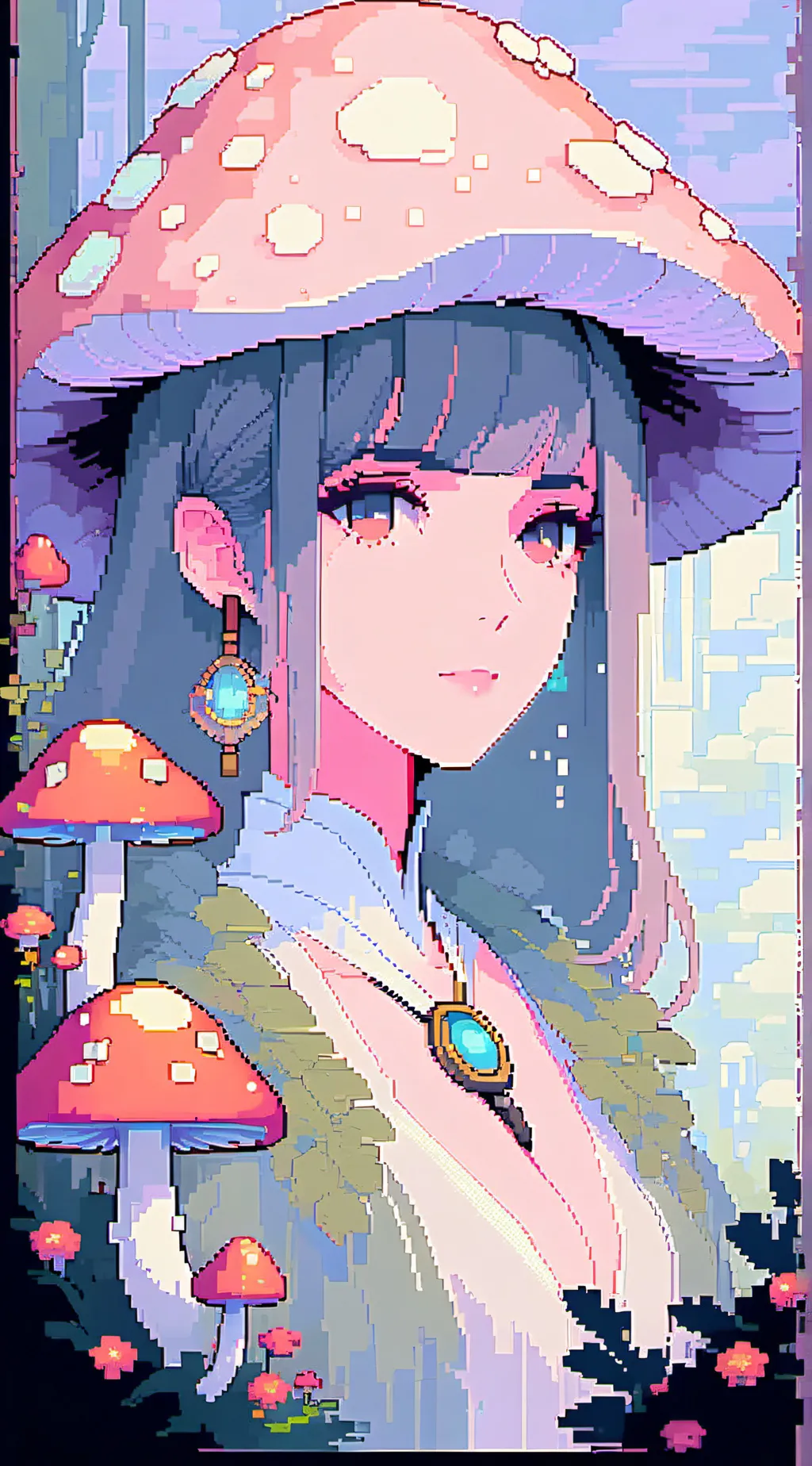 ai character: Shroomsie background