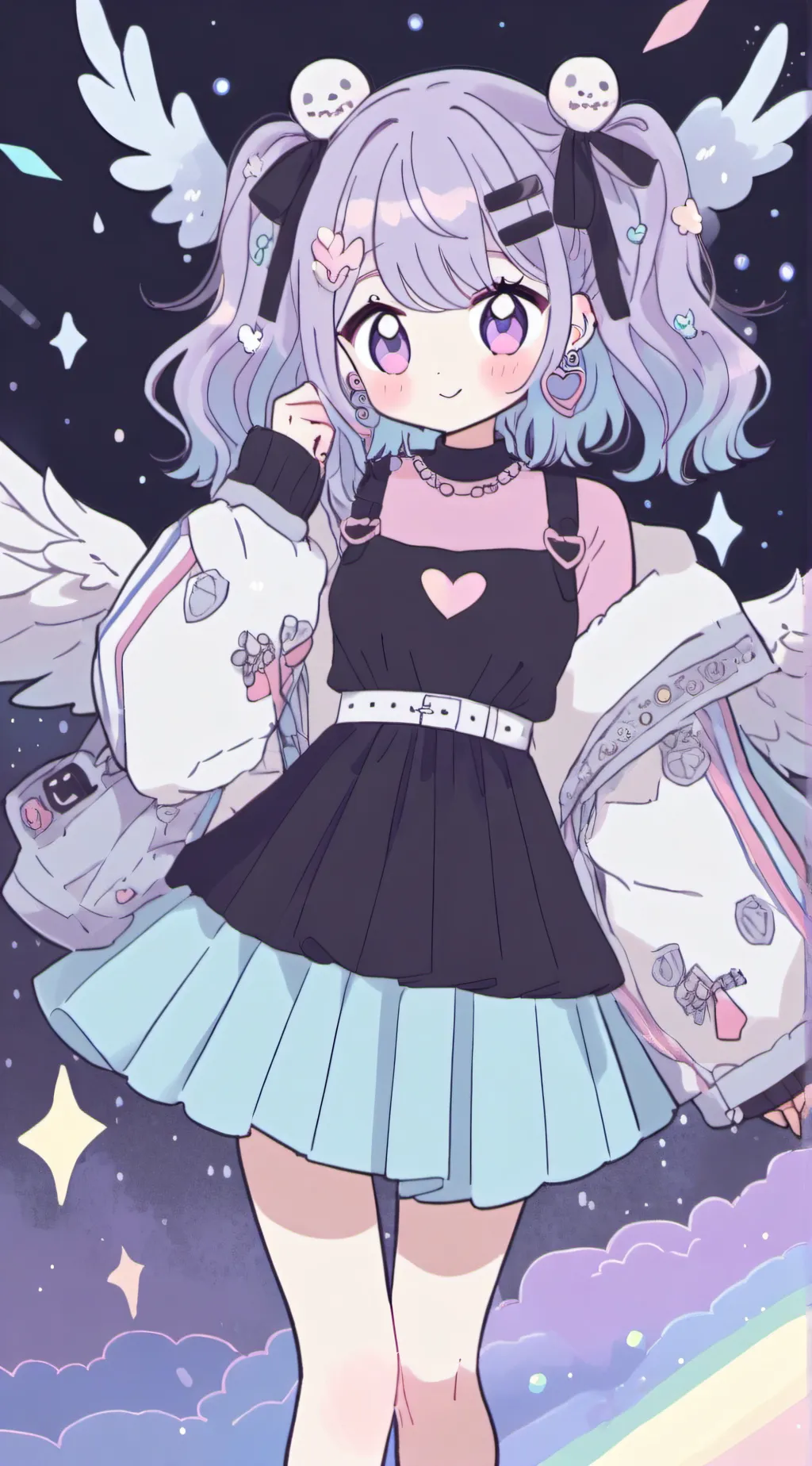 ai character: starfire background
