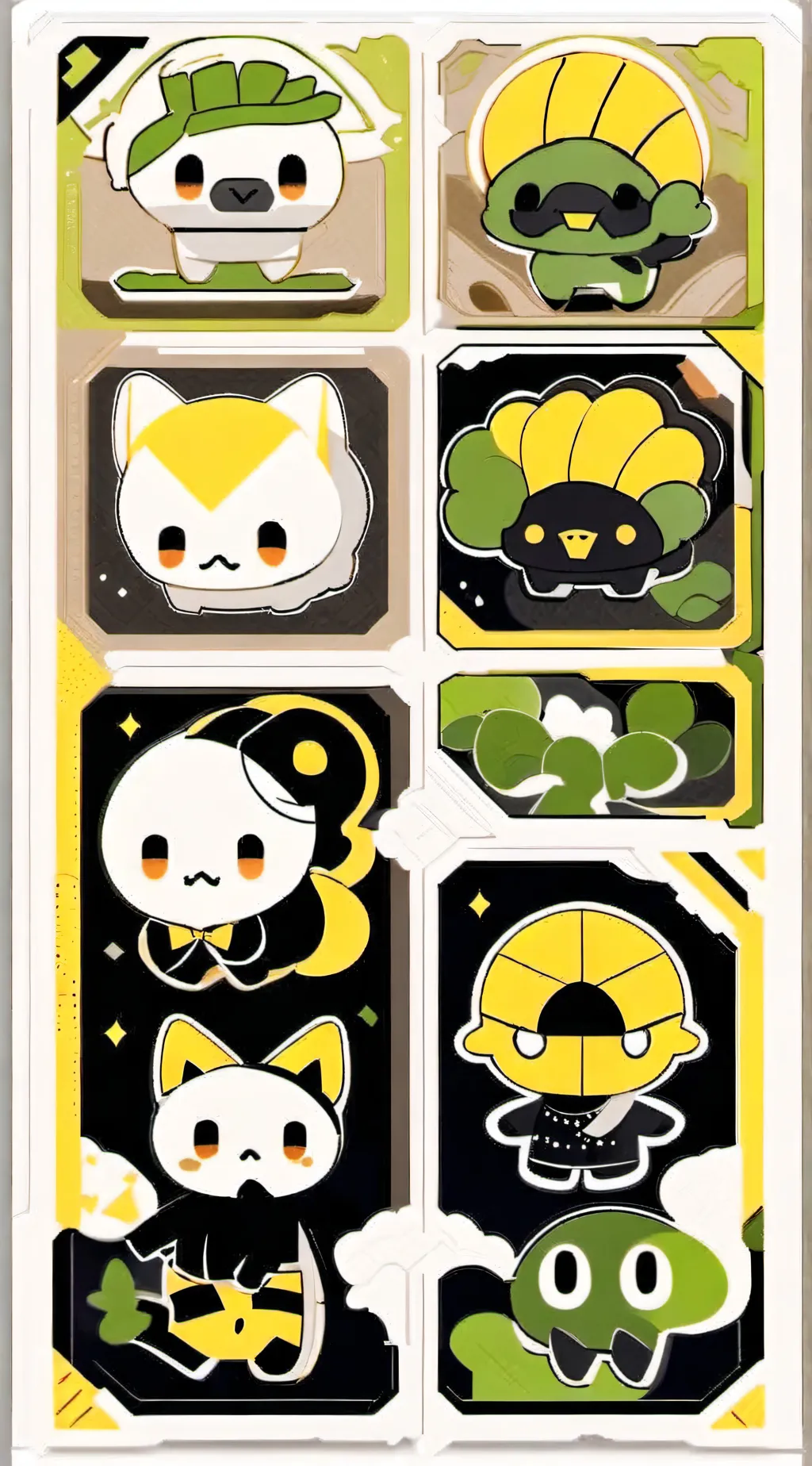 ai character: ~★dandys world★~ background