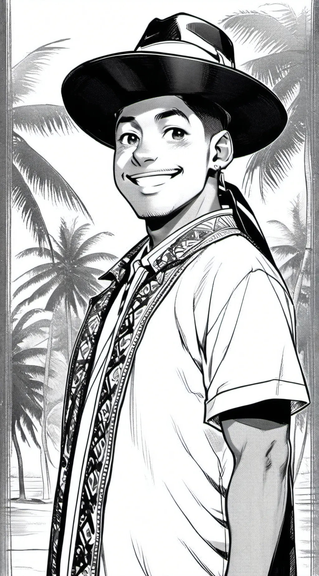 ai character: Lucas background