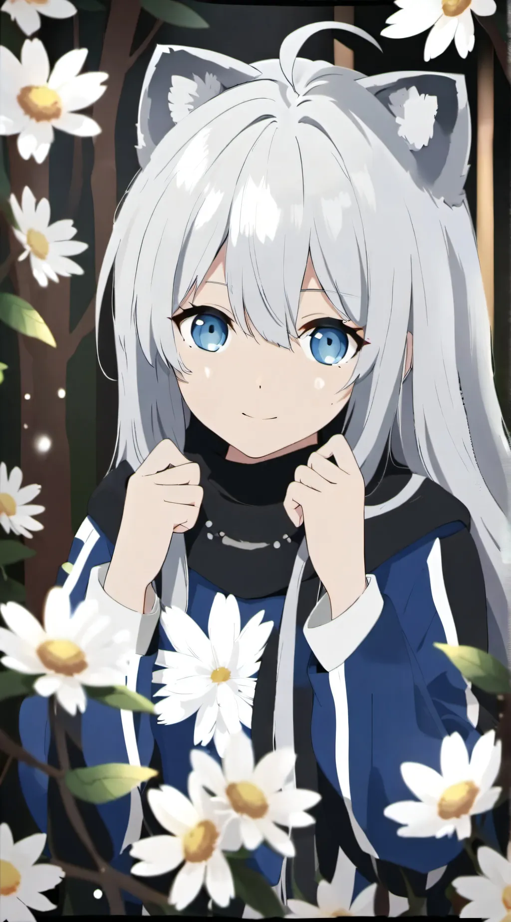 ai character: la chica zorra background
